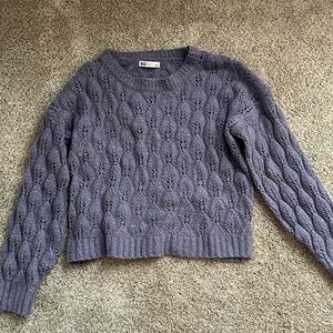 Purple sweater